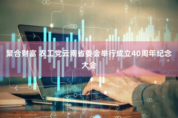 聚合财富 农工党云南省委会举行成立40周年纪念大会