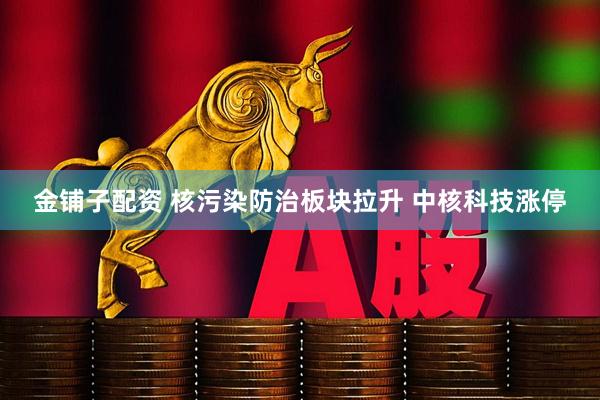 金铺子配资 核污染防治板块拉升 中核科技涨停